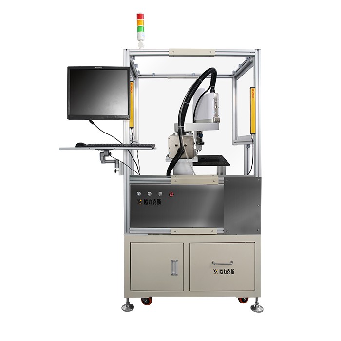 浙江汽車零部件客戶采購(gòu)自動(dòng)鎖螺絲機(jī)