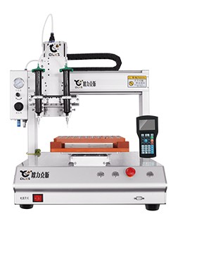 全自動(dòng)UV膠點(diǎn)膠機(jī)(一拖二)